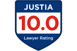 JUSTIA 10 Lawyers Rating